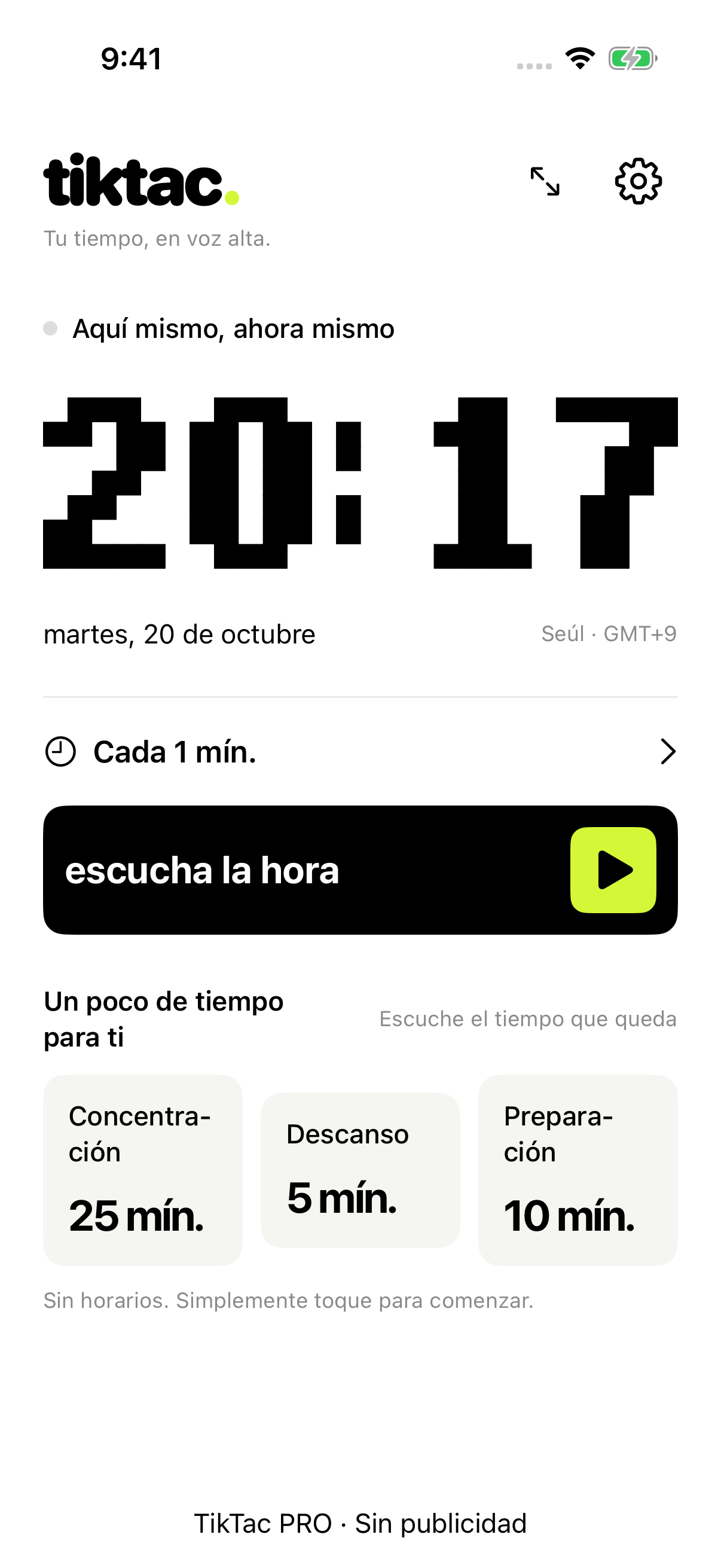 TikTac · Español