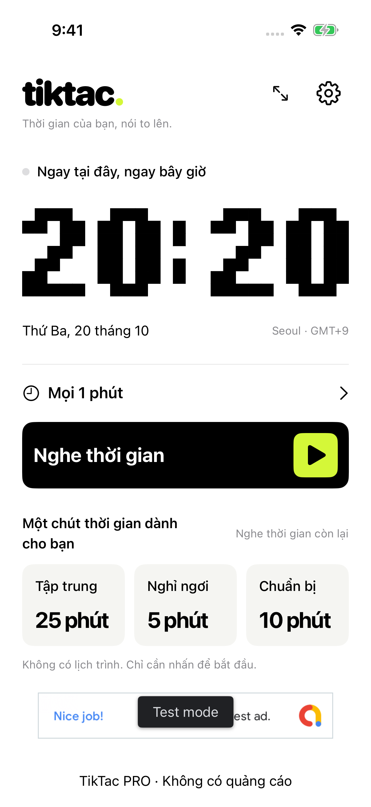TikTac · Tiếng Việt